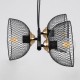 GloboStar® VERONA 00586 Μοντέρνο Κρεμαστό Φωτιστικό Οροφής Τρίφωτο 3 x E27 Μαύρο Μεταλλικό Πλέγμα Μ50 x Π28 x Υ20cm GloboStar® VERONA 00586 Μοντέρνο Κρεμαστό Φωτιστικό Οροφής Τρίφωτο 3 x E27 Μαύρο Μεταλλικό Πλέγμα Μ50 x Π28 x Υ20cm