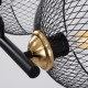 GloboStar® VERONA 00586 Μοντέρνο Κρεμαστό Φωτιστικό Οροφής Τρίφωτο 3 x E27 Μαύρο Μεταλλικό Πλέγμα Μ50 x Π28 x Υ20cm GloboStar® VERONA 00586 Μοντέρνο Κρεμαστό Φωτιστικό Οροφής Τρίφωτο 3 x E27 Μαύρο Μεταλλικό Πλέγμα Μ50 x Π28 x Υ20cm