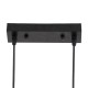 GloboStar® VERONA 00586 Μοντέρνο Κρεμαστό Φωτιστικό Οροφής Τρίφωτο 3 x E27 Μαύρο Μεταλλικό Πλέγμα Μ50 x Π28 x Υ20cm GloboStar® VERONA 00586 Μοντέρνο Κρεμαστό Φωτιστικό Οροφής Τρίφωτο 3 x E27 Μαύρο Μεταλλικό Πλέγμα Μ50 x Π28 x Υ20cm