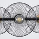 GloboStar® VERONA 00588 Μοντέρνο Κρεμαστό Φωτιστικό Οροφής Πολύφωτο 9 x E27 Μαύρο Μεταλλικό Πλέγμα Μ140 x Π28 x Υ20cm GloboStar® VERONA 00588 Μοντέρνο Κρεμαστό Φωτιστικό Οροφής Πολύφωτο 9 x E27 Μαύρο Μεταλλικό Πλέγμα Μ140 x Π28 x Υ20cm