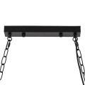 GLOBOSTAR® VIKING 00607 Vintage Κρεμαστό Φωτιστικό Οροφής με Ντουί 10 x E27 AC 220-240V IP20 - Καφε & Μπεζ - Μ108 x Π11 x Υ220cm