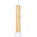 GloboStar® DILLON 00627 Μοντέρνο Κρεμαστό Φωτιστικό Οροφής Τρίφωτο 3 x E27 Λευκό Μεταλλικό Καμπάνα Φ26 x Υ130cm
