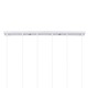 GloboStar® DILLON 00633 Μοντέρνο Κρεμαστό Φωτιστικό Οροφής Πολύφωτο 6 x E27 Λευκό Μεταλλικό Καμπάνα Μ84 x Π14 x Υ130cm