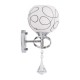 GloboStar® CANTER 00634 Μοντέρνο Φωτιστικό Τοίχου Απλίκα Μονόφωτο Μεταλλικό με Διάφανο Γυαλί Μ14 x Π15 x Υ30cm GloboStar® CANTER 00634 Μοντέρνο Φωτιστικό Τοίχου Απλίκα Μονόφωτο Μεταλλικό με Διάφανο Γυαλί Μ14 x Π15 x Υ30cm