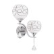 GloboStar® CANTER 00635 Μοντέρνο Φωτιστικό Τοίχου Απλίκα Δίφωτο Μεταλλικό με Διάφανο Γυαλί Μ32 x Π15 x Υ40cm GloboStar® CANTER 00635 Μοντέρνο Φωτιστικό Τοίχου Απλίκα Δίφωτο Μεταλλικό με Διάφανο Γυαλί Μ32 x Π15 x Υ40cm