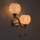 GloboStar® CANTER 00635 Μοντέρνο Φωτιστικό Τοίχου Απλίκα Δίφωτο Μεταλλικό με Διάφανο Γυαλί Μ32 x Π15 x Υ40cm GloboStar® CANTER 00635 Μοντέρνο Φωτιστικό Τοίχου Απλίκα Δίφωτο Μεταλλικό με Διάφανο Γυαλί Μ32 x Π15 x Υ40cm