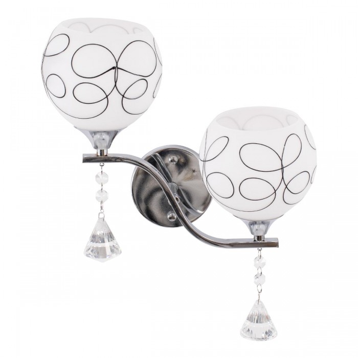 GloboStar® CANTER 00635 Μοντέρνο Φωτιστικό Τοίχου Απλίκα Δίφωτο Μεταλλικό με Διάφανο Γυαλί Μ32 x Π15 x Υ40cm GloboStar® CANTER 00635 Μοντέρνο Φωτιστικό Τοίχου Απλίκα Δίφωτο Μεταλλικό με Διάφανο Γυαλί Μ32 x Π15 x Υ40cm