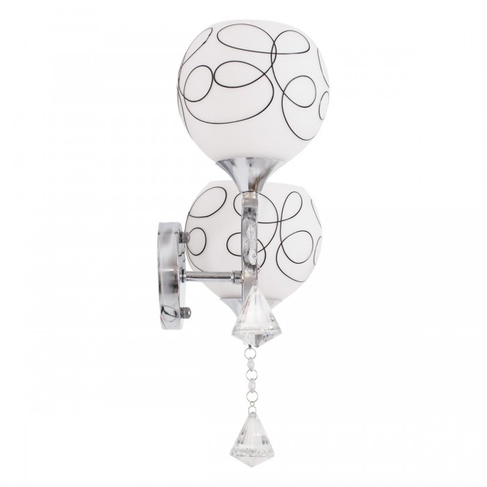GloboStar® CANTER 00635 Μοντέρνο Φωτιστικό Τοίχου Απλίκα Δίφωτο Μεταλλικό με Διάφανο Γυαλί Μ32 x Π15 x Υ40cm GloboStar® CANTER 00635 Μοντέρνο Φωτιστικό Τοίχου Απλίκα Δίφωτο Μεταλλικό με Διάφανο Γυαλί Μ32 x Π15 x Υ40cm