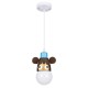 GloboStar® MONKEY 00640 Μοντέρνο Κρεμαστό Παιδικό Φωτιστικό Οροφής Μονόφωτο 1 x E27 Γαλάζιο Καφέ Μεταλλικό Μ14.5 x Π10.5 x Υ13.5cm GloboStar® MONKEY 00640 Μοντέρνο Κρεμαστό Παιδικό Φωτιστικό Οροφής Μονόφωτο 1 x E27 Γαλάζιο Καφέ Μεταλλικό Μ14.5 x Π10.5 x Υ13.5cm