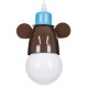 GloboStar® MONKEY 00640 Μοντέρνο Κρεμαστό Παιδικό Φωτιστικό Οροφής Μονόφωτο 1 x E27 Γαλάζιο Καφέ Μεταλλικό Μ14.5 x Π10.5 x Υ13.5cm GloboStar® MONKEY 00640 Μοντέρνο Κρεμαστό Παιδικό Φωτιστικό Οροφής Μονόφωτο 1 x E27 Γαλάζιο Καφέ Μεταλλικό Μ14.5 x Π10.5 x Υ13.5cm