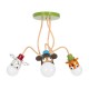 GloboStar® ZOO 00641 Μοντέρνο Κρεμαστό Παιδικό Φωτιστικό Οροφής Τρίφωτο 3 x E27 Πολύχρωμο Μεταλλικό Φ80 x Υ39cm GloboStar® ZOO 00641 Μοντέρνο Κρεμαστό Παιδικό Φωτιστικό Οροφής Τρίφωτο 3 x E27 Πολύχρωμο Μεταλλικό Φ80 x Υ39cm