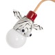 GloboStar® ZOO 00641 Μοντέρνο Κρεμαστό Παιδικό Φωτιστικό Οροφής Τρίφωτο 3 x E27 Πολύχρωμο Μεταλλικό Φ80 x Υ39cm GloboStar® ZOO 00641 Μοντέρνο Κρεμαστό Παιδικό Φωτιστικό Οροφής Τρίφωτο 3 x E27 Πολύχρωμο Μεταλλικό Φ80 x Υ39cm