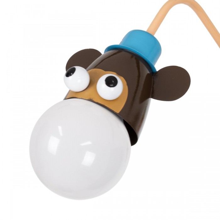 GloboStar® ZOO 00641 Μοντέρνο Κρεμαστό Παιδικό Φωτιστικό Οροφής Τρίφωτο 3 x E27 Πολύχρωμο Μεταλλικό Φ80 x Υ39cm GloboStar® ZOO 00641 Μοντέρνο Κρεμαστό Παιδικό Φωτιστικό Οροφής Τρίφωτο 3 x E27 Πολύχρωμο Μεταλλικό Φ80 x Υ39cm