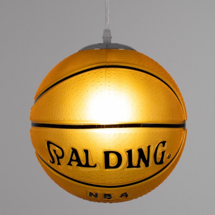 GloboStar® SPALDING NBA 00649 Μοντέρνο Κρεμαστό Παιδικό Φωτιστικό Οροφής Μονόφωτο 1 x E27 Πορτοκαλί Γυάλινο Φ25 x Υ25cm GloboStar® SPALDING NBA 00649 Μοντέρνο Κρεμαστό Παιδικό Φωτιστικό Οροφής Μονόφωτο 1 x E27 Πορτοκαλί Γυάλινο Φ25 x Υ25cm