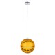 GloboStar® SPALDING NBA 00649 Μοντέρνο Κρεμαστό Παιδικό Φωτιστικό Οροφής Μονόφωτο 1 x E27 Πορτοκαλί Γυάλινο Φ25 x Υ25cm GloboStar® SPALDING NBA 00649 Μοντέρνο Κρεμαστό Παιδικό Φωτιστικό Οροφής Μονόφωτο 1 x E27 Πορτοκαλί Γυάλινο Φ25 x Υ25cm