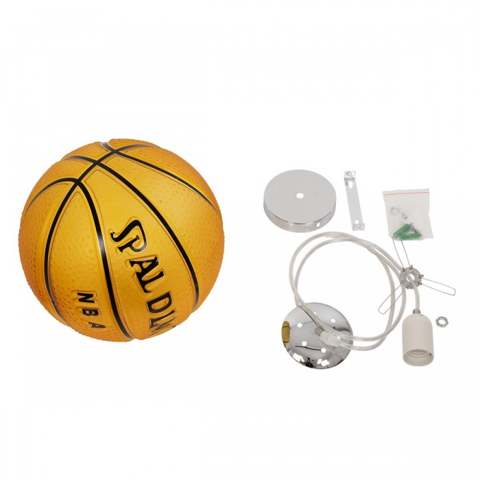GloboStar® SPALDING NBA 00649 Μοντέρνο Κρεμαστό Παιδικό Φωτιστικό Οροφής Μονόφωτο 1 x E27 Πορτοκαλί Γυάλινο Φ25 x Υ25cm GloboStar® SPALDING NBA 00649 Μοντέρνο Κρεμαστό Παιδικό Φωτιστικό Οροφής Μονόφωτο 1 x E27 Πορτοκαλί Γυάλινο Φ25 x Υ25cm