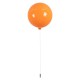 GloboStar® BALLOON 00650 Μοντέρνο Παιδικό Φωτιστικό Οροφής Μονόφωτο Πορτοκαλί Πλαστικό Μπάλα Φ30 x Υ33cm GloboStar® BALLOON 00650 Μοντέρνο Παιδικό Φωτιστικό Οροφής Μονόφωτο Πορτοκαλί Πλαστικό Μπάλα Φ30 x Υ33cm