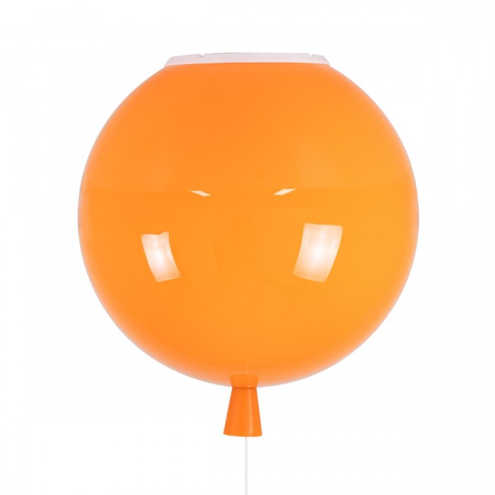 GloboStar® BALLOON 00650 Μοντέρνο Παιδικό Φωτιστικό Οροφής Μονόφωτο Πορτοκαλί Πλαστικό Μπάλα Φ30 x Υ33cm GloboStar® BALLOON 00650 Μοντέρνο Παιδικό Φωτιστικό Οροφής Μονόφωτο Πορτοκαλί Πλαστικό Μπάλα Φ30 x Υ33cm
