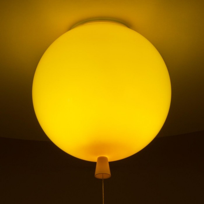 GloboStar® BALLOON 00651 Μοντέρνο Παιδικό Φωτιστικό Οροφής Μονόφωτο Κίτρινο Πλαστικό Μπάλα Φ30 x Υ33cm GloboStar® BALLOON 00651 Μοντέρνο Παιδικό Φωτιστικό Οροφής Μονόφωτο Κίτρινο Πλαστικό Μπάλα Φ30 x Υ33cm