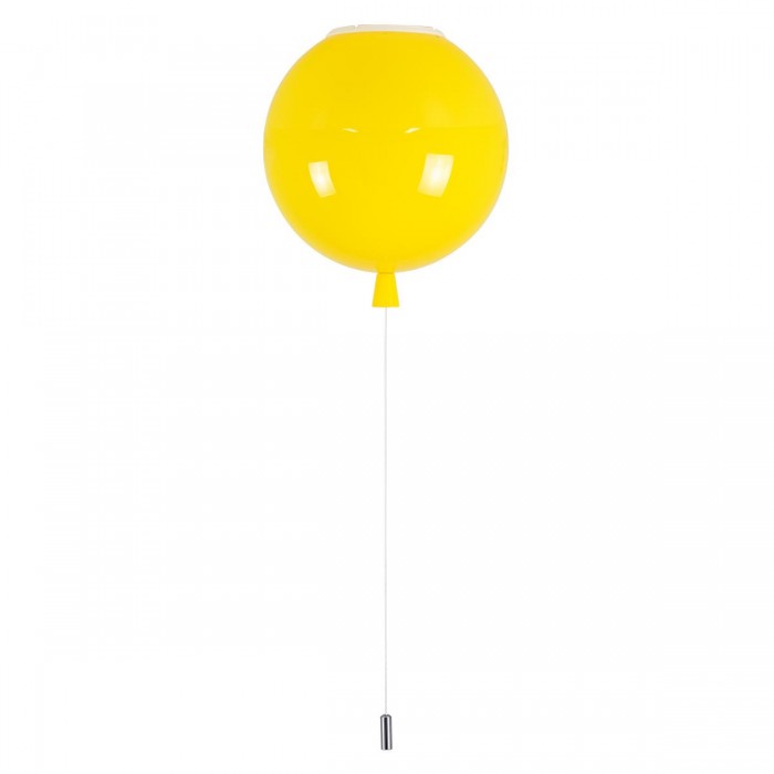 GloboStar® BALLOON 00651 Μοντέρνο Παιδικό Φωτιστικό Οροφής Μονόφωτο Κίτρινο Πλαστικό Μπάλα Φ30 x Υ33cm GloboStar® BALLOON 00651 Μοντέρνο Παιδικό Φωτιστικό Οροφής Μονόφωτο Κίτρινο Πλαστικό Μπάλα Φ30 x Υ33cm
