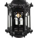 GloboStar® DARCY 00655 Vintage Κρεμαστό Φωτιστικό Οροφής Μονόφωτο 1 x E27 Μαύρο Μεταλλικό Πλέγμα Φ15.5 x Y32.5cm GloboStar® DARCY 00655 Vintage Κρεμαστό Φωτιστικό Οροφής Μονόφωτο 1 x E27 Μαύρο Μεταλλικό Πλέγμα Φ15.5 x Y32.5cm