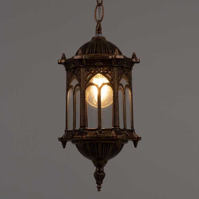 GloboStar® DARCY 00656 Vintage Κρεμαστό Φωτιστικό Οροφής Μονόφωτο 1 x E27 Μπρούτζινο Μεταλλικό Πλέγμα Φ15.5 x Y32.5cm GloboStar® DARCY 00656 Vintage Κρεμαστό Φωτιστικό Οροφής Μονόφωτο 1 x E27 Μπρούτζινο Μεταλλικό Πλέγμα Φ15.5 x Y32.5cm