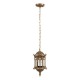 GloboStar® DARCY 00656 Vintage Κρεμαστό Φωτιστικό Οροφής Μονόφωτο 1 x E27 Μπρούτζινο Μεταλλικό Πλέγμα Φ15.5 x Y32.5cm GloboStar® DARCY 00656 Vintage Κρεμαστό Φωτιστικό Οροφής Μονόφωτο 1 x E27 Μπρούτζινο Μεταλλικό Πλέγμα Φ15.5 x Y32.5cm