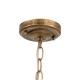 GloboStar® DARCY 00656 Vintage Κρεμαστό Φωτιστικό Οροφής Μονόφωτο 1 x E27 Μπρούτζινο Μεταλλικό Πλέγμα Φ15.5 x Y32.5cm GloboStar® DARCY 00656 Vintage Κρεμαστό Φωτιστικό Οροφής Μονόφωτο 1 x E27 Μπρούτζινο Μεταλλικό Πλέγμα Φ15.5 x Y32.5cm