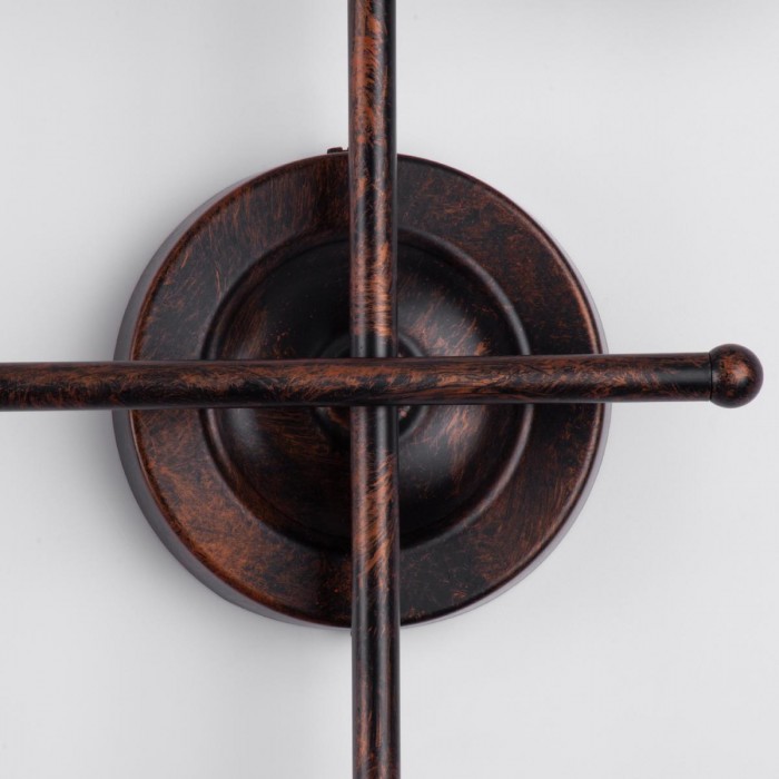 GloboStar® PIPING 00665 Vintage Industrial Επιτοίχιο Φωτιστικό Πολύφωτο Χάλκινο Μεταλλικό Πλέγμα Μ66 x Π9.5 x Υ49cm GloboStar® PIPING 00665 Vintage Industrial Επιτοίχιο Φωτιστικό Πολύφωτο Χάλκινο Μεταλλικό Πλέγμα Μ66 x Π9.5 x Υ49cm