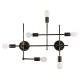 GloboStar® PIPING 00666 Vintage Industrial Επιτοίχιο Φωτιστικό Πολύφωτο Μπρούτζινο Μεταλλικό Πλέγμα Μ66 x Π9.5 x Υ49cm GloboStar® PIPING 00666 Vintage Industrial Επιτοίχιο Φωτιστικό Πολύφωτο Μπρούτζινο Μεταλλικό Πλέγμα Μ66 x Π9.5 x Υ49cm