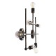 GloboStar® PIPING 00666 Vintage Industrial Επιτοίχιο Φωτιστικό Πολύφωτο Μπρούτζινο Μεταλλικό Πλέγμα Μ66 x Π9.5 x Υ49cm GloboStar® PIPING 00666 Vintage Industrial Επιτοίχιο Φωτιστικό Πολύφωτο Μπρούτζινο Μεταλλικό Πλέγμα Μ66 x Π9.5 x Υ49cm