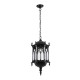 GloboStar® DARCY 00672 Vintage Κρεμαστό Φωτιστικό Οροφής Μονόφωτο 1 x E27 Μαύρο Μεταλλικό Φανάρι Πλέγμα Φ35 x Υ61cm GloboStar® DARCY 00672 Vintage Κρεμαστό Φωτιστικό Οροφής Μονόφωτο 1 x E27 Μαύρο Μεταλλικό Φανάρι Πλέγμα Φ35 x Υ61cm