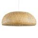 GloboStar® SAN TROPEZ 00674 Vintage Κρεμαστό Φωτιστικό Οροφής Μονόφωτο 1 x E27 Καφέ Ξύλινο Μπαμπού Φ80 x Υ28cm GloboStar® SAN TROPEZ 00674 Vintage Κρεμαστό Φωτιστικό Οροφής Μονόφωτο 1 x E27 Καφέ Ξύλινο Μπαμπού Φ80 x Υ28cm