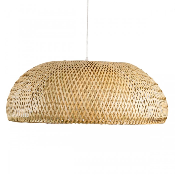 GloboStar® SAN TROPEZ 00674 Vintage Κρεμαστό Φωτιστικό Οροφής Μονόφωτο 1 x E27 Καφέ Ξύλινο Μπαμπού Φ80 x Υ28cm GloboStar® SAN TROPEZ 00674 Vintage Κρεμαστό Φωτιστικό Οροφής Μονόφωτο 1 x E27 Καφέ Ξύλινο Μπαμπού Φ80 x Υ28cm