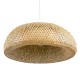 GloboStar® SAN TROPEZ 00674 Vintage Κρεμαστό Φωτιστικό Οροφής Μονόφωτο 1 x E27 Καφέ Ξύλινο Μπαμπού Φ80 x Υ28cm GloboStar® SAN TROPEZ 00674 Vintage Κρεμαστό Φωτιστικό Οροφής Μονόφωτο 1 x E27 Καφέ Ξύλινο Μπαμπού Φ80 x Υ28cm