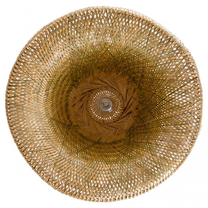GloboStar® SAN TROPEZ 00674 Vintage Κρεμαστό Φωτιστικό Οροφής Μονόφωτο 1 x E27 Καφέ Ξύλινο Μπαμπού Φ80 x Υ28cm GloboStar® SAN TROPEZ 00674 Vintage Κρεμαστό Φωτιστικό Οροφής Μονόφωτο 1 x E27 Καφέ Ξύλινο Μπαμπού Φ80 x Υ28cm