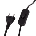 GloboStar® MOUSE 00680 Vintage Επιτραπέζιο Φωτιστικό Πορτατίφ Λαμπατέρ Μονόφωτο με Ντουί 1 x E14 AC 230V Χρυσό Πλαστικό Μ12 x Π4 x Υ10cm