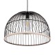 GloboStar® NEVIS 00681 Μοντέρνο Κρεμαστό Φωτιστικό Οροφής Μονόφωτο 1 x E27 Μαύρο Μεταλλικό Καμπάνα Πλέγμα Φ49 x Υ34.5cm GloboStar® NEVIS 00681 Μοντέρνο Κρεμαστό Φωτιστικό Οροφής Μονόφωτο 1 x E27 Μαύρο Μεταλλικό Καμπάνα Πλέγμα Φ49 x Υ34.5cm