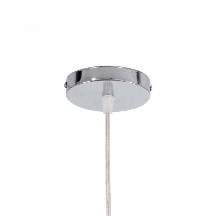 GloboStar® JAKARTA 00712 Vintage Κρεμαστό Φωτιστικό Οροφής Μονόφωτο 1 x E27 Μπέζ Ξύλινο Ψάθινο Μπαμπού Καμπάνα Φ50 x Y36cm