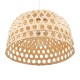 GloboStar® MANGEA 00716 Vintage Κρεμαστό Φωτιστικό Οροφής Μονόφωτο 1 x E27 Καφέ Ξύλινο Μπαμπού Φ50 x Y34cm GloboStar® MANGEA 00716 Vintage Κρεμαστό Φωτιστικό Οροφής Μονόφωτο 1 x E27 Καφέ Ξύλινο Μπαμπού Φ50 x Y34cm