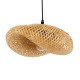 GloboStar® MEXICO 00718 Vintage Κρεμαστό Φωτιστικό Οροφής Μονόφωτο 1 x E27 Μπεζ Ξύλινο Μπαμπού Μ40 x Π30 x Y18cm GloboStar® MEXICO 00718 Vintage Κρεμαστό Φωτιστικό Οροφής Μονόφωτο 1 x E27 Μπεζ Ξύλινο Μπαμπού Μ40 x Π30 x Y18cm
