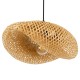 GloboStar® MEXICO 00718 Vintage Κρεμαστό Φωτιστικό Οροφής Μονόφωτο 1 x E27 Μπεζ Ξύλινο Μπαμπού Μ40 x Π30 x Y18cm GloboStar® MEXICO 00718 Vintage Κρεμαστό Φωτιστικό Οροφής Μονόφωτο 1 x E27 Μπεζ Ξύλινο Μπαμπού Μ40 x Π30 x Y18cm