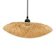 GloboStar® MEXICO 00718 Vintage Κρεμαστό Φωτιστικό Οροφής Μονόφωτο 1 x E27 Μπεζ Ξύλινο Μπαμπού Μ40 x Π30 x Y18cm GloboStar® MEXICO 00718 Vintage Κρεμαστό Φωτιστικό Οροφής Μονόφωτο 1 x E27 Μπεζ Ξύλινο Μπαμπού Μ40 x Π30 x Y18cm