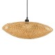 GloboStar® MEXICO 00719 Vintage Κρεμαστό Φωτιστικό Οροφής Μονόφωτο 1 x E27 Μπεζ Ξύλινο Μπαμπού Μ65 x Π46 x Y30cm GloboStar® MEXICO 00719 Vintage Κρεμαστό Φωτιστικό Οροφής Μονόφωτο 1 x E27 Μπεζ Ξύλινο Μπαμπού Μ65 x Π46 x Y30cm