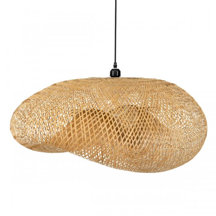 GloboStar® MEXICO 00721 Vintage Κρεμαστό Φωτιστικό Οροφής Μονόφωτο 1 x E27 Μπεζ Ξύλινο Μπαμπού Μ100 x Π80 x Y35cm GloboStar® MEXICO 00721 Vintage Κρεμαστό Φωτιστικό Οροφής Μονόφωτο 1 x E27 Μπεζ Ξύλινο Μπαμπού Μ100 x Π80 x Y35cm