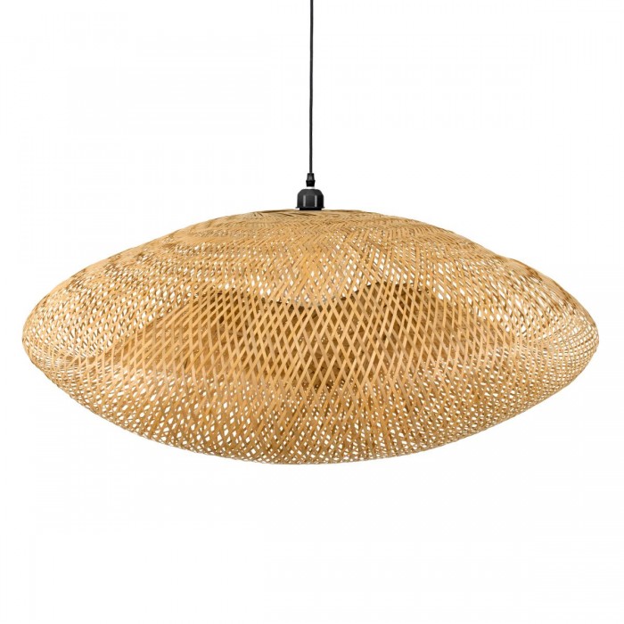 GloboStar® MEXICO 00721 Vintage Κρεμαστό Φωτιστικό Οροφής Μονόφωτο 1 x E27 Μπεζ Ξύλινο Μπαμπού Μ100 x Π80 x Y35cm GloboStar® MEXICO 00721 Vintage Κρεμαστό Φωτιστικό Οροφής Μονόφωτο 1 x E27 Μπεζ Ξύλινο Μπαμπού Μ100 x Π80 x Y35cm