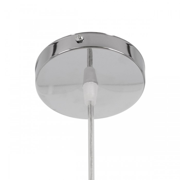 GloboStar® MAYOTTE 00724 Vintage Κρεμαστό Φωτιστικό Οροφής Μονόφωτο 1 x E27 Μπεζ Ξύλινο Μπαμπού Φ40 x Y28cm