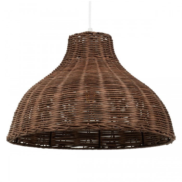 GloboStar® MAYOTTE 00725 Vintage Κρεμαστό Φωτιστικό Οροφής Μονόφωτο 1 x E27 Καφέ Ξύλινο Μπαμπού Φ40 x Y28cm GloboStar® MAYOTTE 00725 Vintage Κρεμαστό Φωτιστικό Οροφής Μονόφωτο 1 x E27 Καφέ Ξύλινο Μπαμπού Φ40 x Y28cm