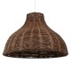 GloboStar® MAYOTTE 00725 Vintage Κρεμαστό Φωτιστικό Οροφής Μονόφωτο 1 x E27 Καφέ Ξύλινο Μπαμπού Φ40 x Y28cm GloboStar® MAYOTTE 00725 Vintage Κρεμαστό Φωτιστικό Οροφής Μονόφωτο 1 x E27 Καφέ Ξύλινο Μπαμπού Φ40 x Y28cm