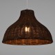 GloboStar® MAYOTTE 00725 Vintage Κρεμαστό Φωτιστικό Οροφής Μονόφωτο 1 x E27 Καφέ Ξύλινο Μπαμπού Φ40 x Y28cm GloboStar® MAYOTTE 00725 Vintage Κρεμαστό Φωτιστικό Οροφής Μονόφωτο 1 x E27 Καφέ Ξύλινο Μπαμπού Φ40 x Y28cm